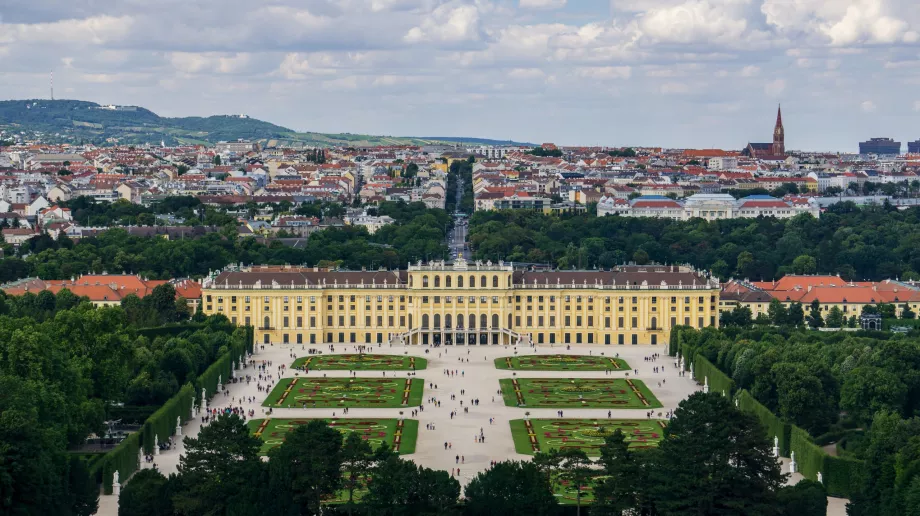 Schönbrunn kilátása