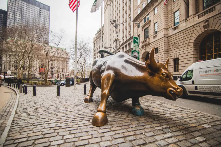 Bika a Wall Street-en