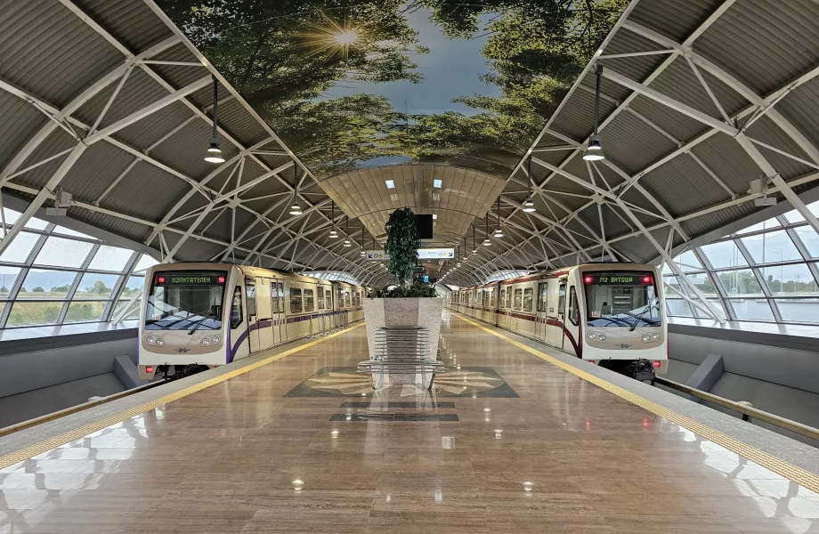 Metro, Szófia repülőtér