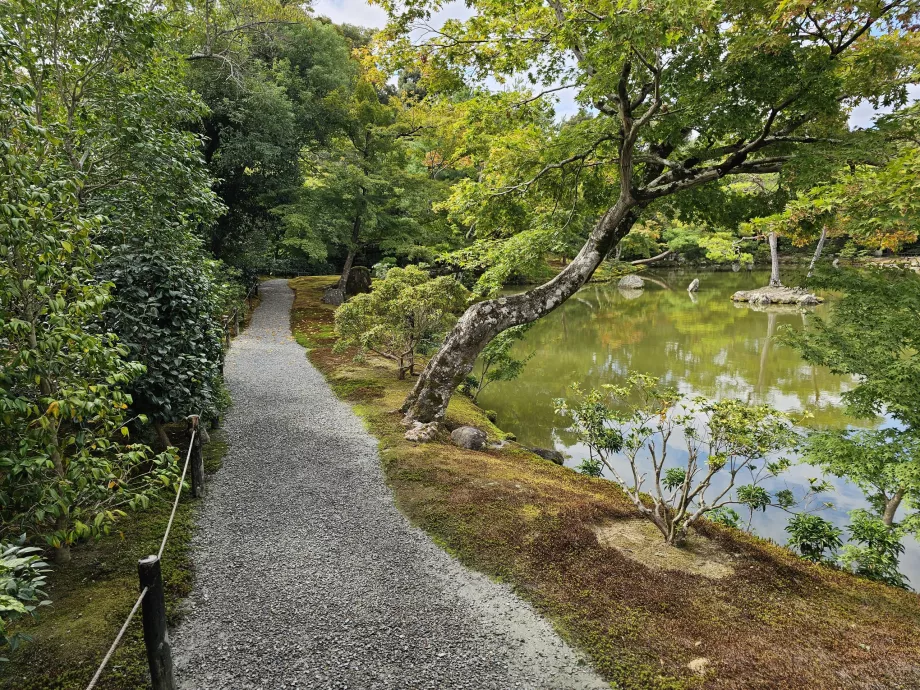 Kinkakuji templom park