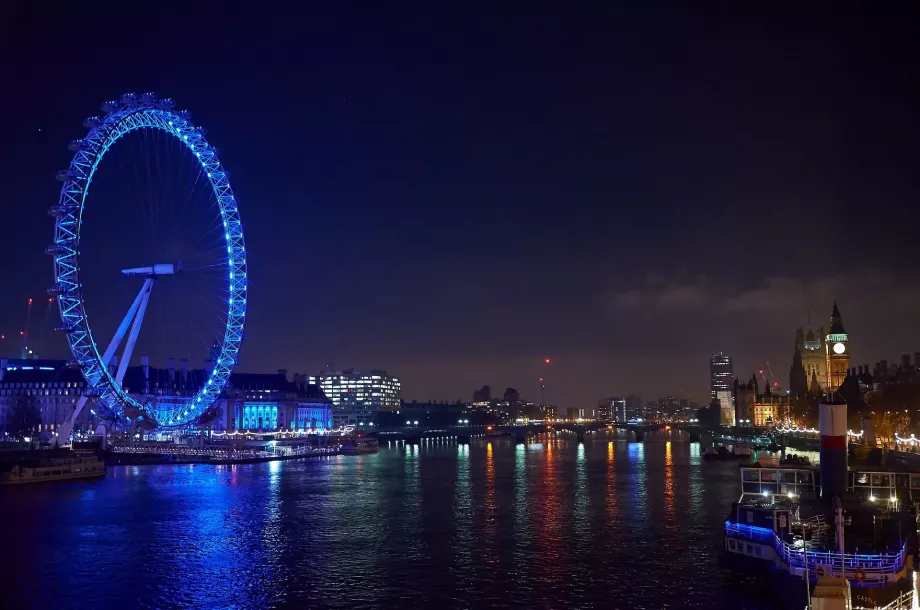 Éjszakai London Eye