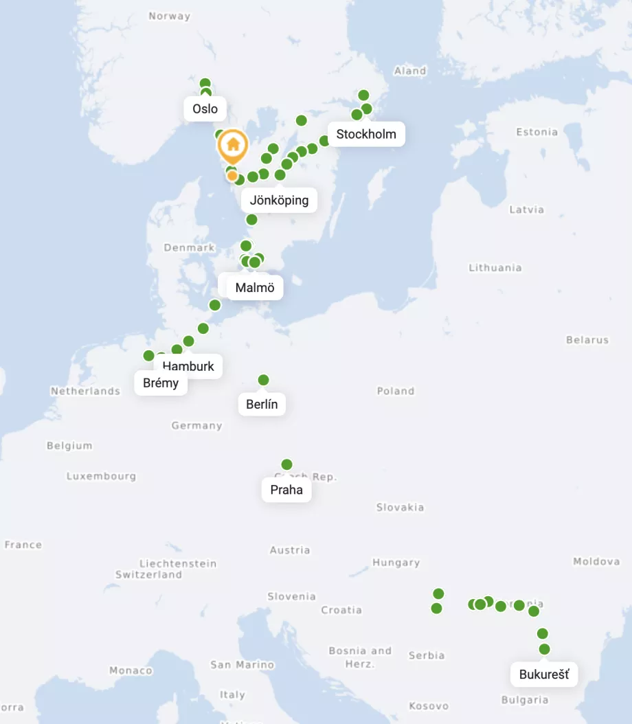 Flixbus buszok Göteborgba